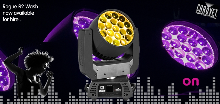 Rogue R2 LED Wash now available to hire