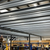 On Increases Warehousing Space with the Addition of a New Mezzanine
