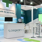On creates a stunning exhibition stand for pharmacy app launch