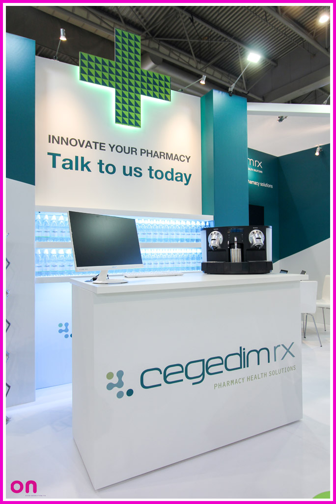 Engaging Exhibition Stand for Cegedim Rx at the Pharmacy Show 2017