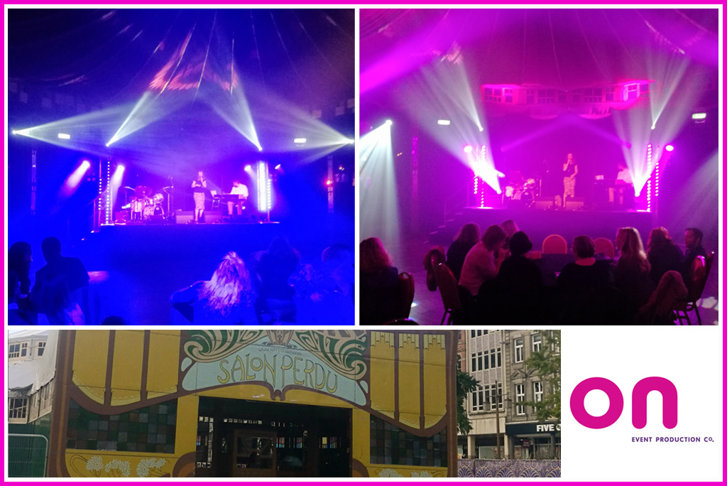 Nottingham SpiegelTent 2017 - Lighting & Sound Production - On Event Production Co.